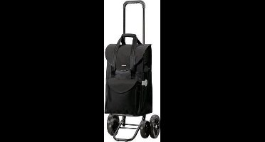 Andersen Quattro Senta Zwart - Boodschappentrolley - 4 wielen - 46 L inhoud