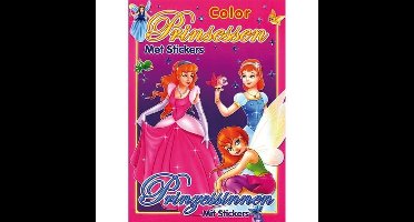 COLOR PRINSESSSEN - MET STICKERS