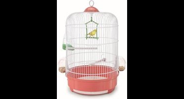 Imac Vogelkooi - Milly Wit/Roze - 33x48cm