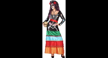 Generik Mexicaans Dia de los Muertos kostuum - Kleding voor vrouw