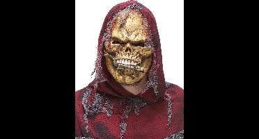 Vegaoo - Reptiel etend skelet masker voor volwassenen