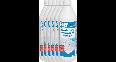 6x HG Hygienische Whirlpool Reiniger 1 liter