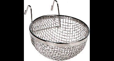 Flamingo Vogelbroednest kanarie Metaal - 12 x 6.5 cm