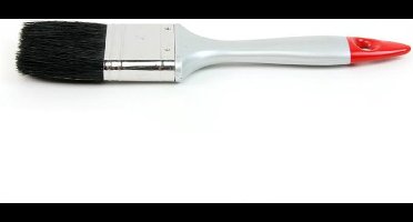 Platte Kwast | Houten Steel | Geschikt voor alle verf