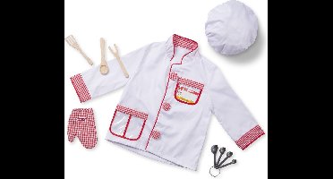 Melissa & Doug Verkleedkostuum Chef-kok - Carnavalskleding