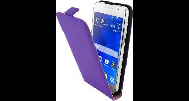 Mobiparts - paarse premium flipcase - Samsung Galaxy Core 2