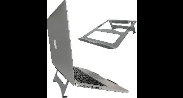 Laptopstandaard - Macbook stand - Tablet houder - Metaal - Zilver