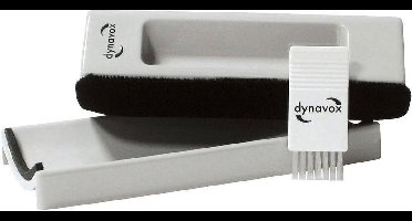 Dynavox Velour platenborstel Grijs (inclusief naaldborstel)