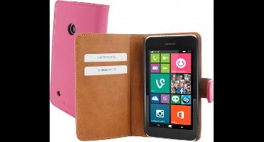 Mobiparts Premium Wallet Case Nokia Lumia 530 Pink