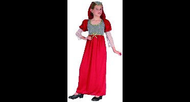 Vegaoo - Middeleeuwse hofprinses outfit voor meisjes