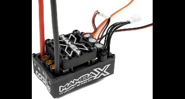 Castle - Mamba X - 1-10 Extreem Car regelaar - Waterbestendig - Datalogging - Telemetrie mogelijkheid - 2-6S - Hoogvermogen SBec - Sensored-Sensorless motors