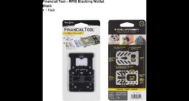 NITE IZE FINANCIAL TOOL RFID Blocking Wallet - Black