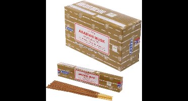 Green Tree SATYA NAG CHAMPA WIEROOK STOKJES - Arabische Musk - 180 STOKJES