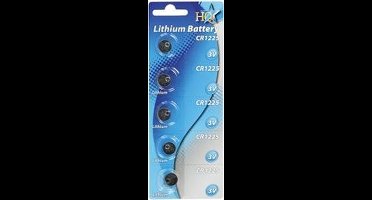 HQ, CR1225 Lithium Batterij 3 V - 5 stuks