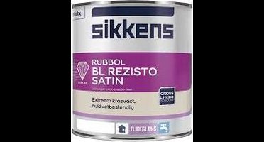 Sikkens Rubbol BL Rezisto Satin RAL9004 Signaalzwart 2,5 Liter
