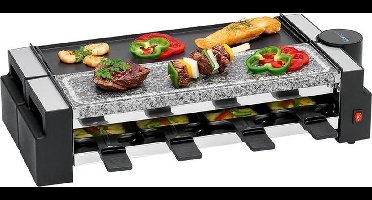 Clatronic RG 3678 - Raclette/Steengrill - 4 Personen