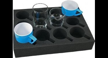 Houder foam opberg voor glazen