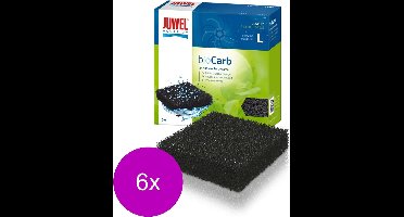 Juwel Biocarb L Standaard - Filtermateriaal - 6 x 12.5x12.5x2.5 cm Standaard