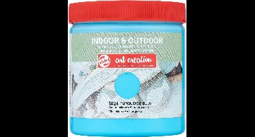 Talens Art Creation indoor & outdoor verf 250ml - Turkooisblauw