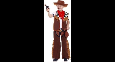 Cowboy pak voor jongens - Verkleedkleding - 98/104