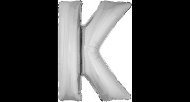 ESPA - Enorme zilverkleurige aluminium letter ballon - Zilver / Grijs
