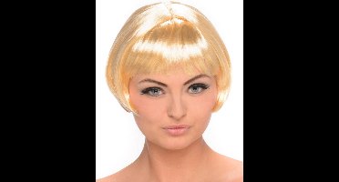 Karnival Costumes Korte Blonde Carré Pruik Dames voor bij Carnavalskleding Dames - One-Size