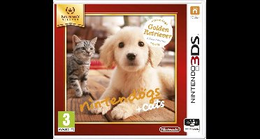 Nintendo Nintendogs + Cats: Golden Retriever, 3DS Standaard Frans Nintendo 3DS
