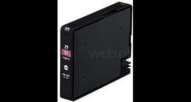 FLWR - Inktcartridge / PGI-29M / Magenta - Geschikt voor Canon