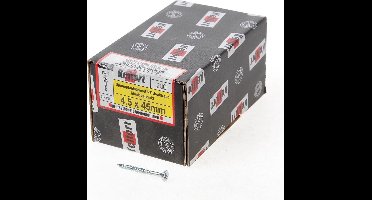 Kelfort Spaanplaatschroef platverzonken kop verzinkt pozidriv deeldraad 4.5 x 45mm (Prijs per 200 stuks)