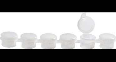 Strip verfpotjes, 20 stuks