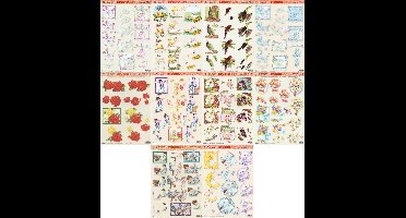 10x 3DA4 Knipvellen - Voor elk wat wils - Maak prachtige kaarten en scrapbook