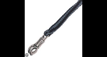 Kerbl Halstertouw Hippo Paniekhaak Zwart/gr