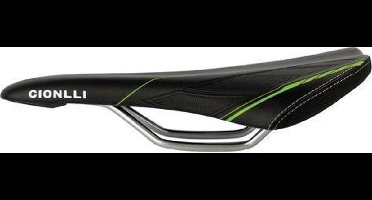 Dresco - Fietszadel - Racefiets - Zwart groen