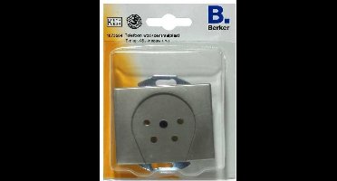 BERKER K5 telefoon wcd+centraalplaat, inbouw | RVS
