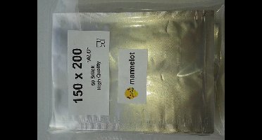 Marmelot Aluminium Vacuumzakken Microstructuur 15x20cm 100stuks