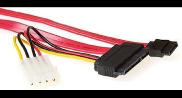 Ewent SATA-kabels SATA + 5.25" - SATA, M/M, 0.75 m