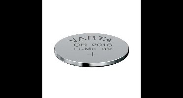 Varta CR2016 knoopcel batterij - 1 stuk