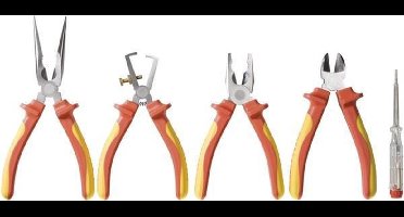 TOOLCRAFT Tangenset 4-delig