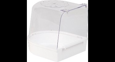 Flamingo - Vogelaccessoire Badhuisje Groot - Willekeurig - 14.5 x 13.5 x 13.6 cm