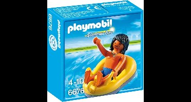 Rafting band / Vacancier et bouée de rafting