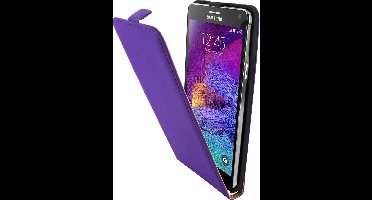 Mobiparts - Paarse premium flipcase - Samsung Galaxy Note 4