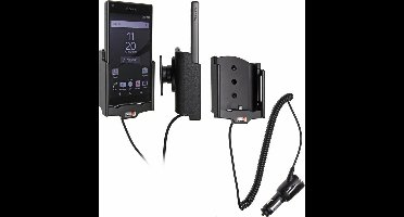 Brodit houder geschikt voor Sony Xperia Z5 Compact Actieve houder met 12/24V lader