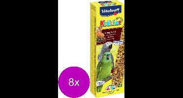 Vitakraft Papegaai Kracker Honing 2 in 1 - 8 stuks