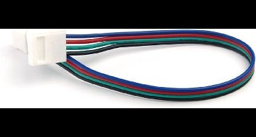 Groenovatie LED Strip RGB Klik Connector - 4-Aderig - Waterdicht IP65 - Soldeervrij