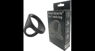 br185 – Power Escorts 3-in-1 Flexibele Cockring