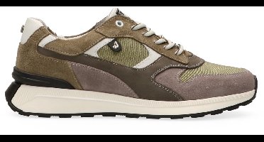 AUSTRALIAN HEREN SNEAKERS GROEN 15.1651.03-EDV KYOTO GREEN LEATHER EDV GREEN-GREY-WHITE MAAT 43