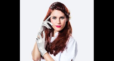 Comforties Soft nitril Glamour Zilver 100 stuks Maat: S Comforties - Roze - Nitril