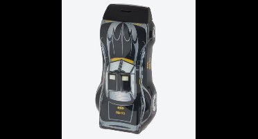 BADSCHUIM IN RACEWAGEN BATMAN ZWARTE AUTO JONGENS 300 ML