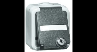 PEHA 6620 WABNAVS PEH WCDS SPATWD M/TEKST/DEKS - wandcontactdoos