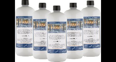 Handzeep Hammam Herbal 1 liter - set van 5 stuks - Voordeelverpakking